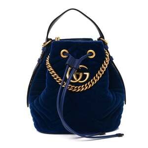 Gucci Velvet Matelasse Gg Marmont #238156G13B